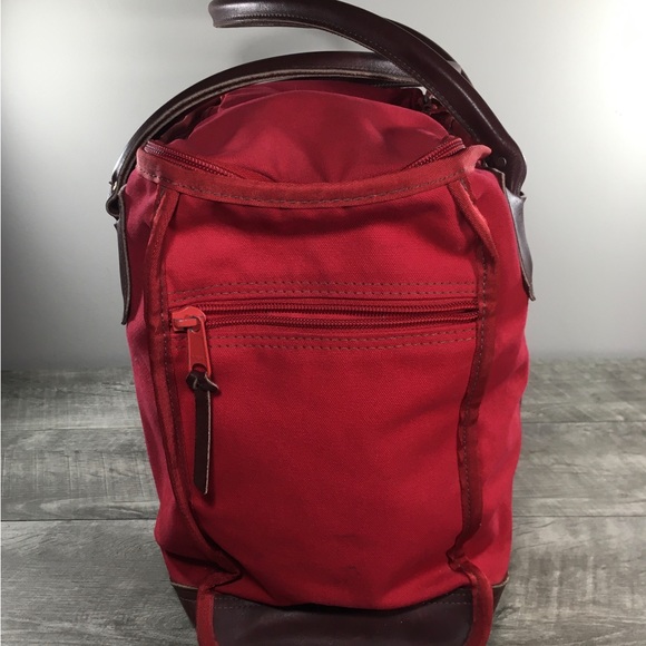 Wilderness Pride Red Tote Bag Purse Cotton Shopping Shopper Handbag Shoulder - Picture 9 of 11